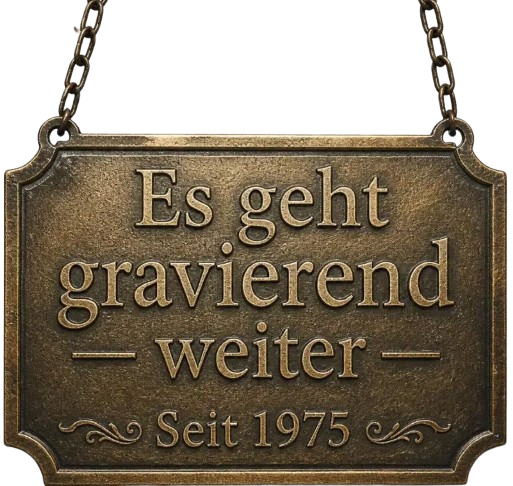 Es geht gravierend weiter — Seit 1975